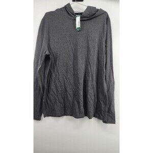 Flag‎ & Anthem Men's Grey Large Essential Stretch Hoodie NWT